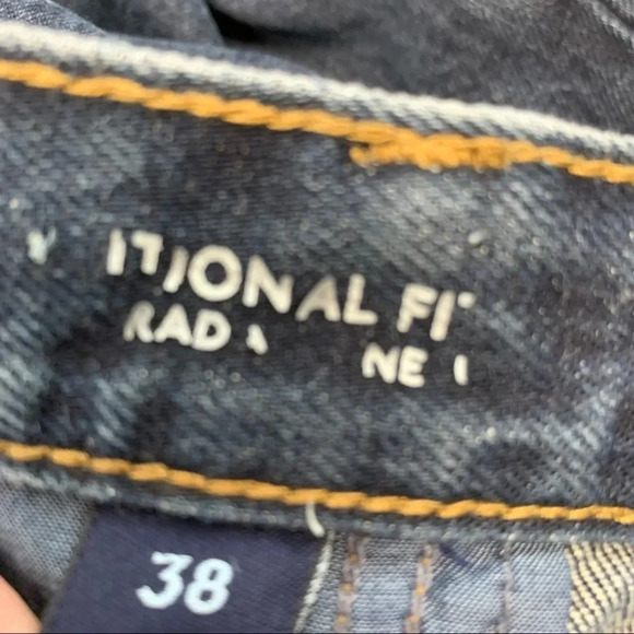 Lands End Jeans Men Traditional Fit 38  100% Cotton Straight Leg Inseam 29” - Picture 8 of 11